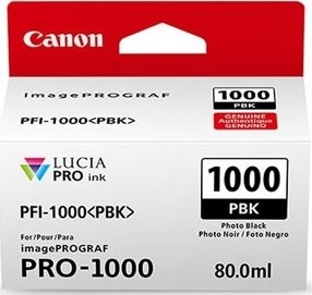 Canon Blækpatroner, Sort - PFI-1000