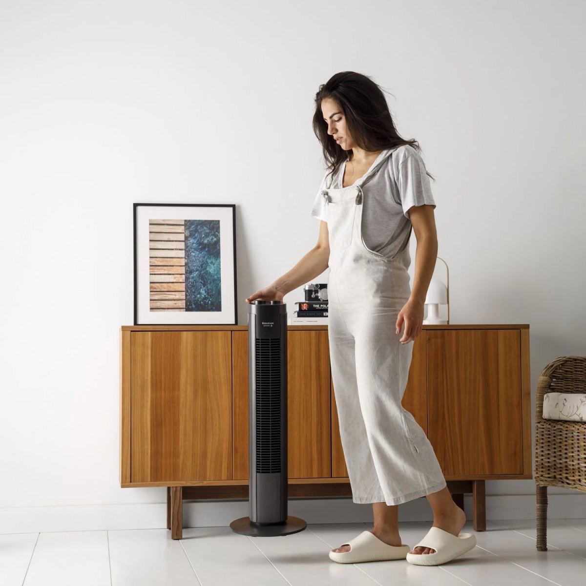 Taurus New Babel 76 cm tårnventilator, sort