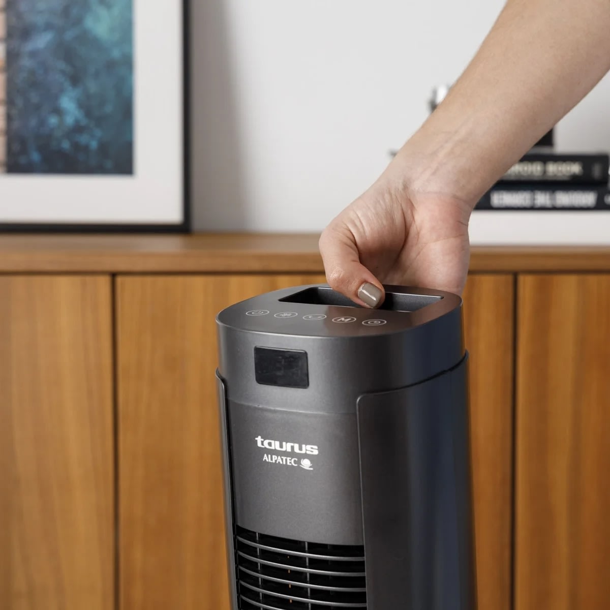 Taurus New Babel Digital 76cm tårnventilator, sort