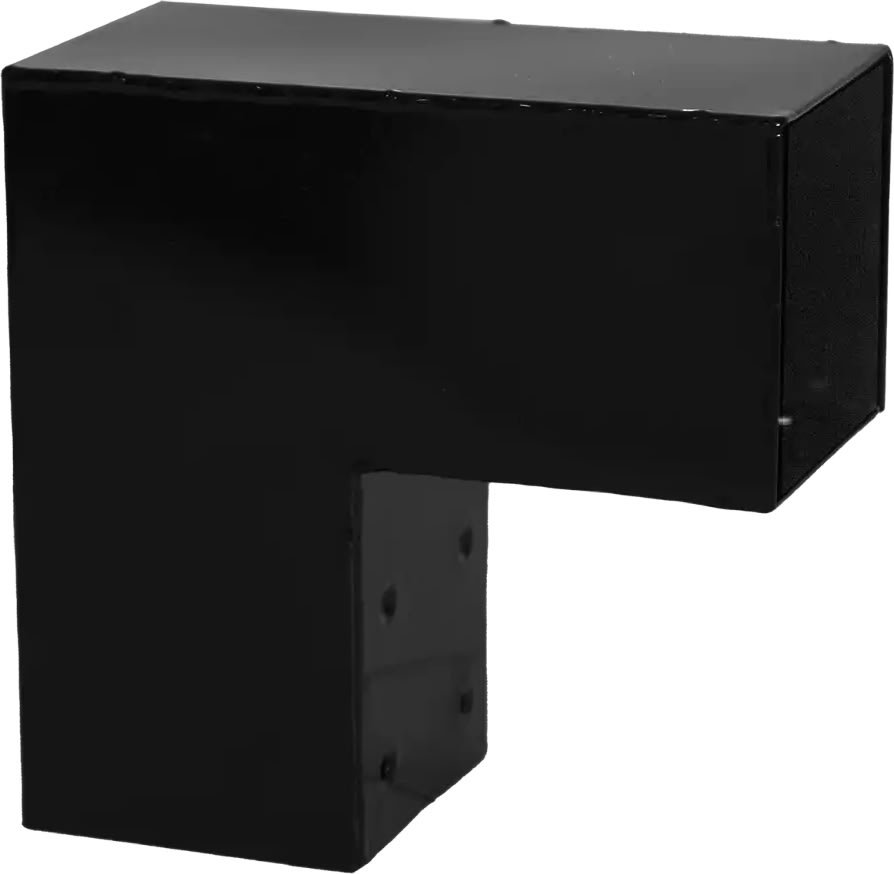 Plus Arcade Pergola model 3, 1 fag, sort/sort