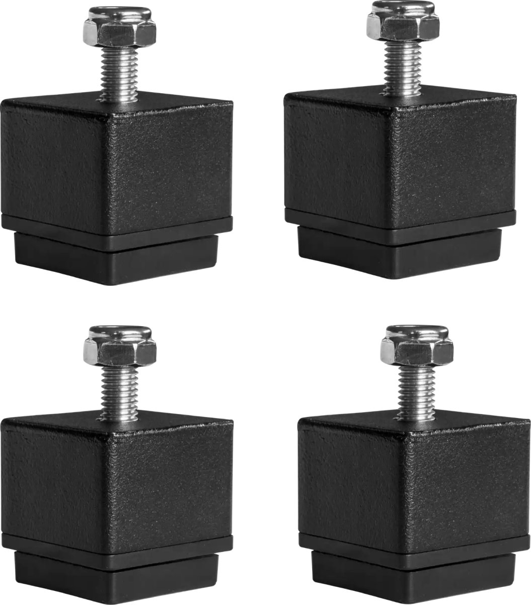 Plus Cubic Blomsterkasse m/fødder 87x50x42, sort