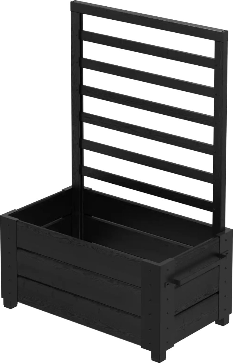 Plus Cubic Blomsterkasse m/espalier 87x50x128 sort