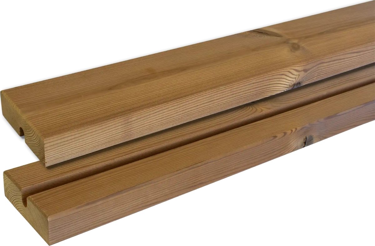 Plus Basic Junior bord/bænkesæt, Thermowood, 118cm