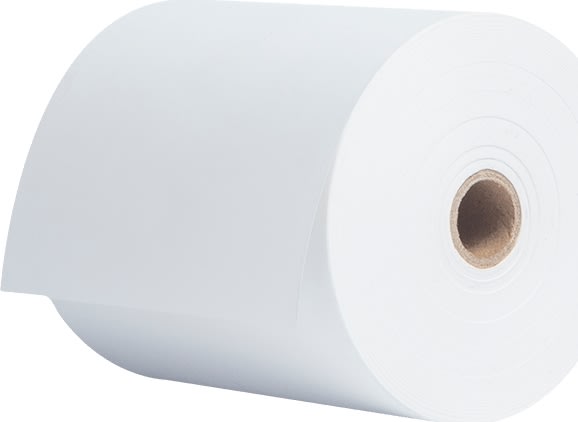 Brother direkte termisk kvitteringsrulle, 76mmx42m