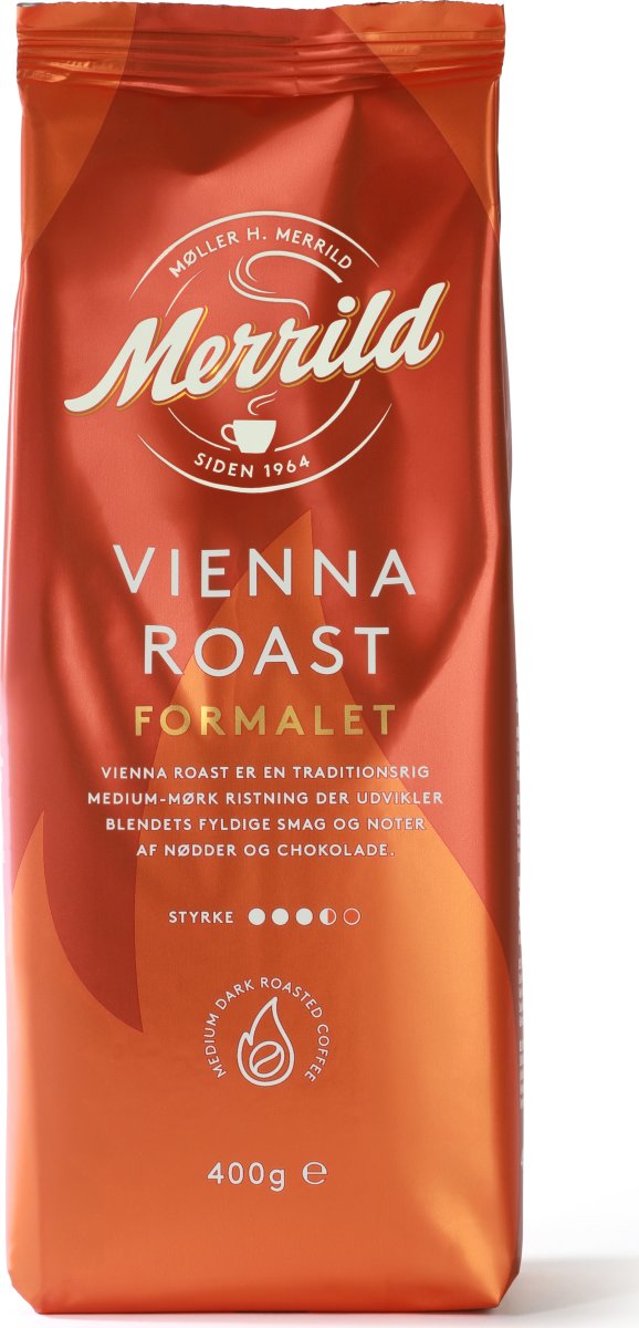 Merrild Vienna Roast formalet, 400 g