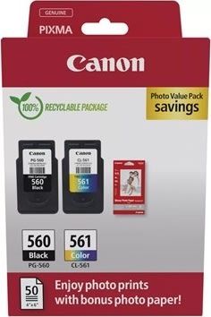 Canon Blækpatron, Sampak - PG-560/CL-561