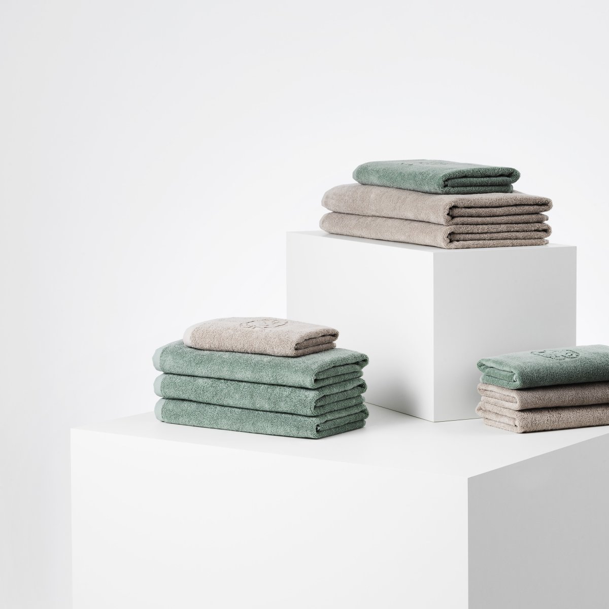 Georg Jensen Damask Håndklædepakke XL, sage green