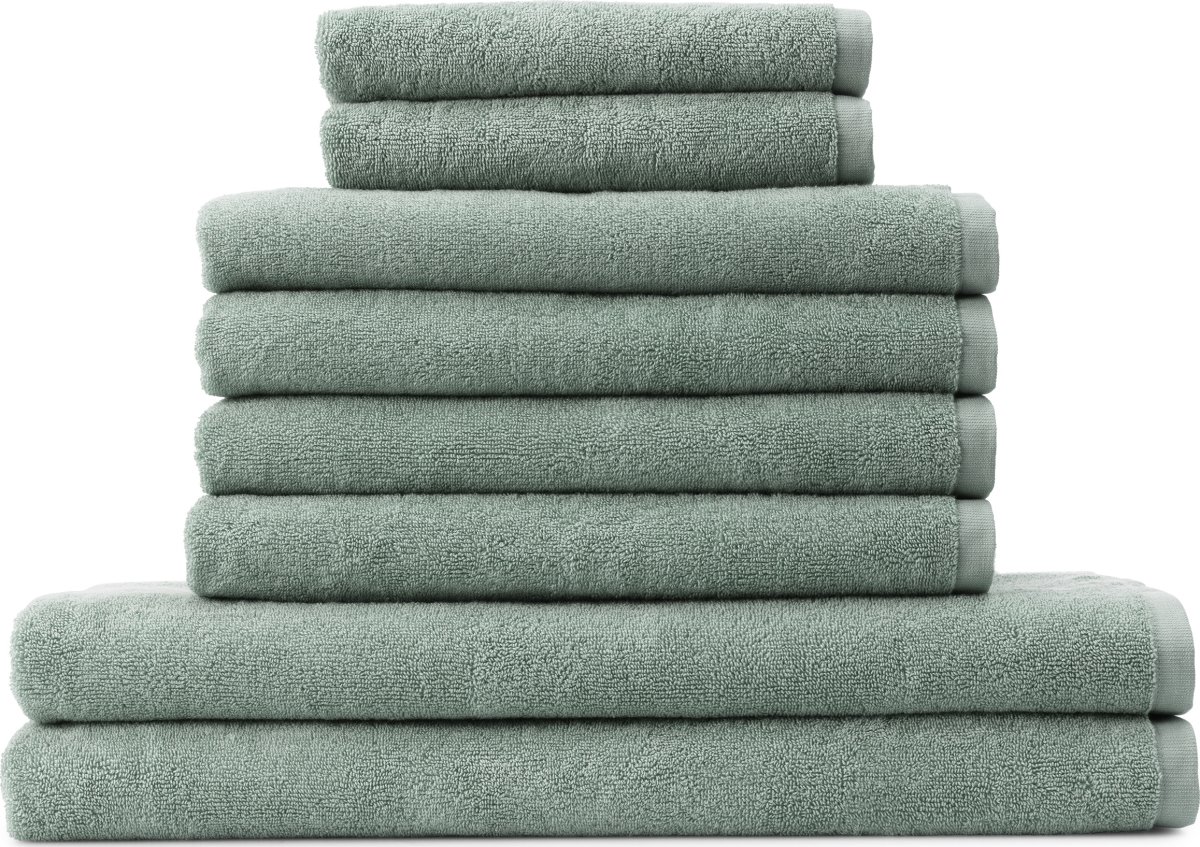 Georg Jensen Damask Håndklædepakke XL, sage green