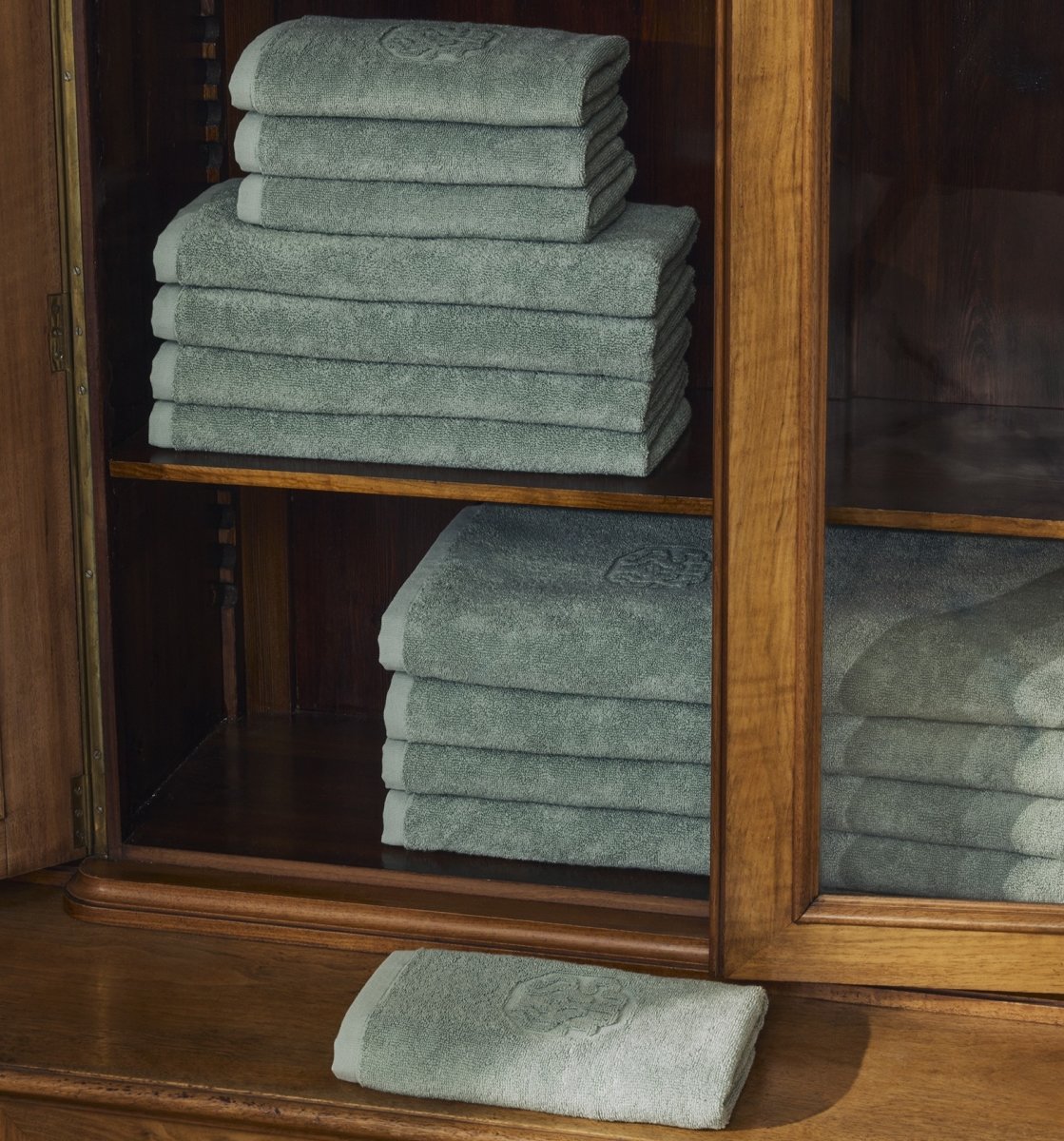 Georg Jensen Damask Håndklædepakke XXXL Sage green