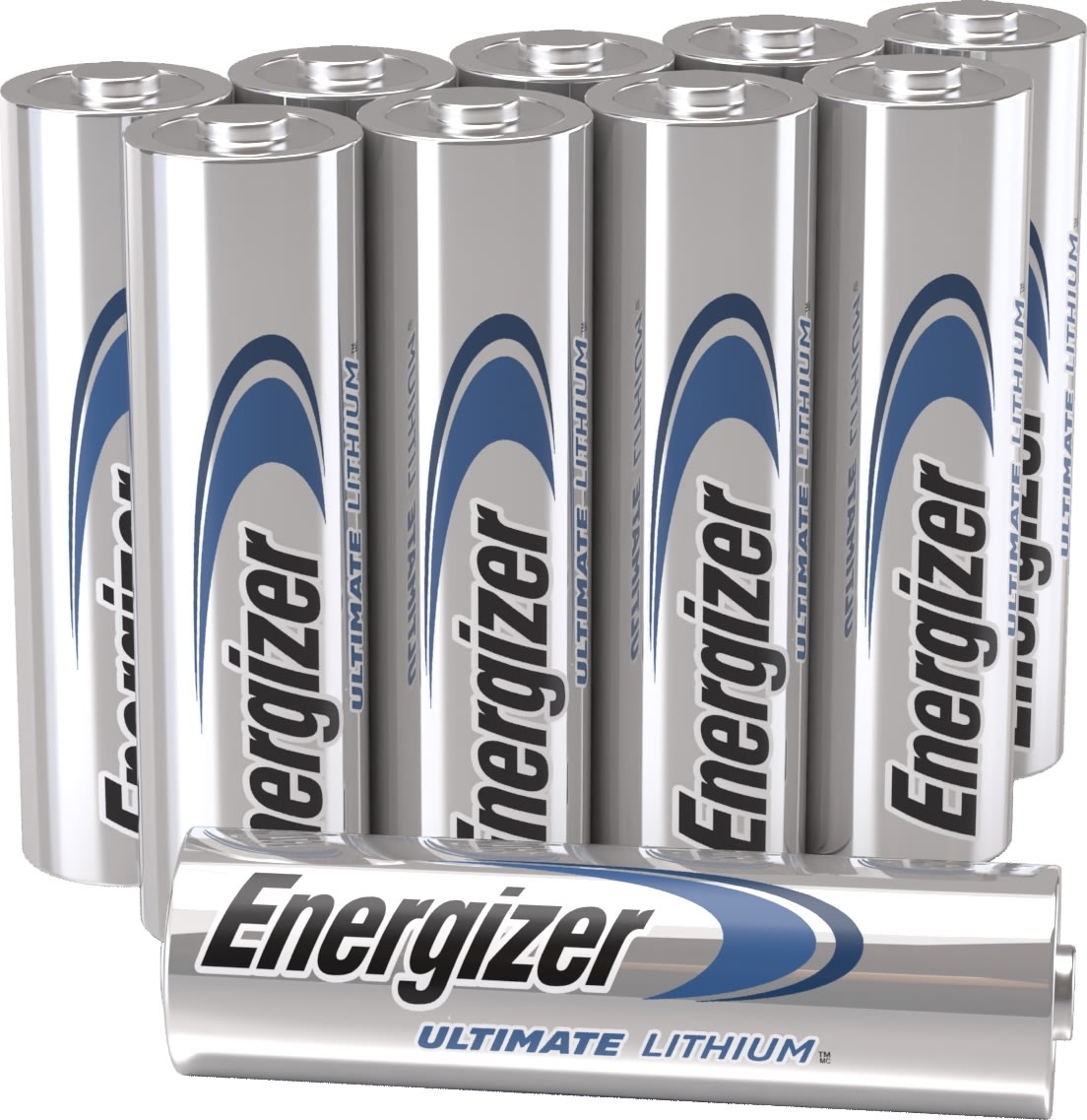 Energizer Lithium Standard AA batteri, 10 stk.