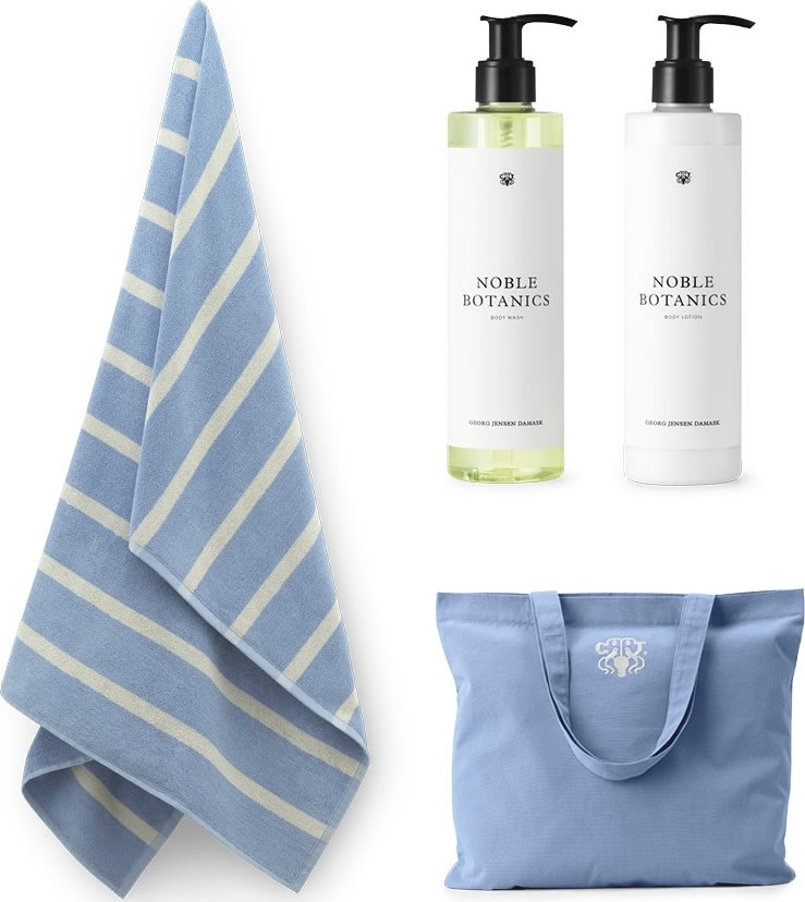 Georg Jensen Damask Badelagen & Kropspleje, cerule