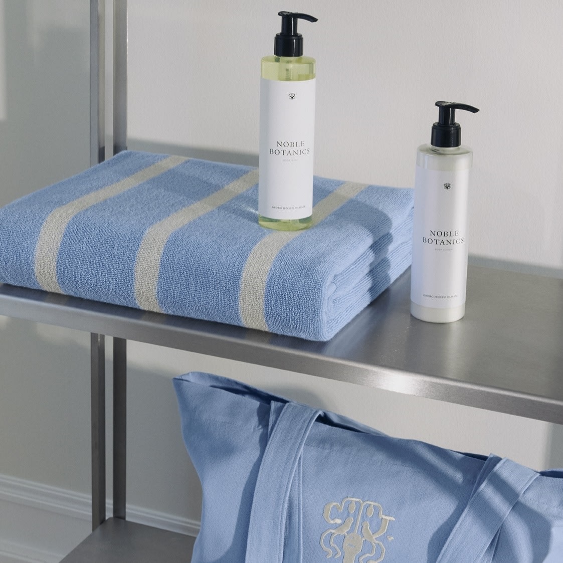 Georg Jensen Damask Badelagen & Kropspleje, cerule