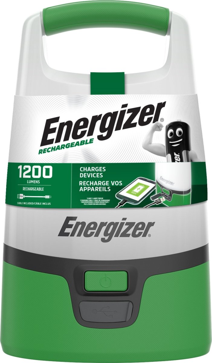 Energizer genopladelig lanterne, 1200lm