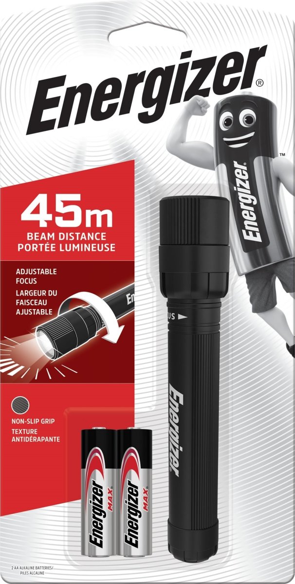 Energizer X Focus LED lommelygte, 2xAA, 50lm