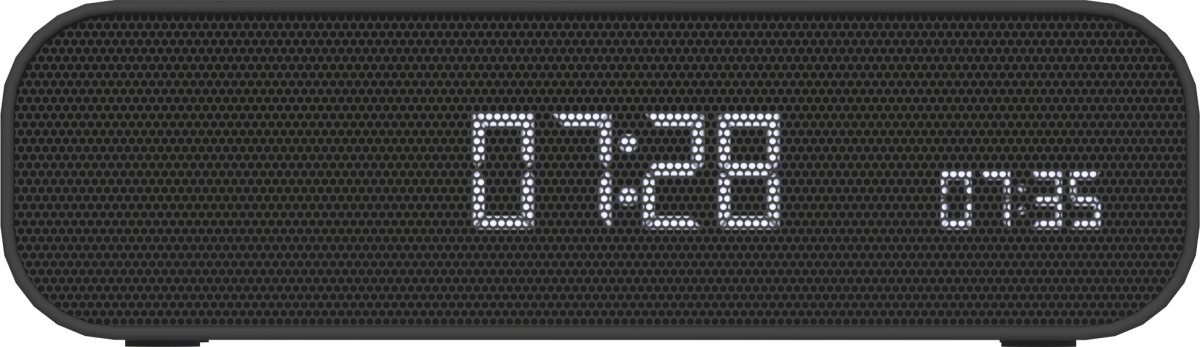 Kreafunk Wakie Vækkeur/Højtaler, sort