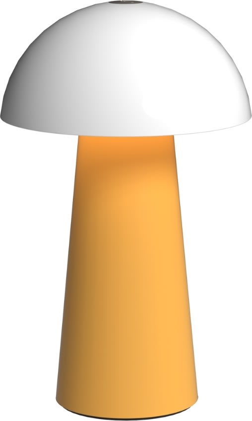 Kreafunk Bello Bærbar Lampe, varm gul