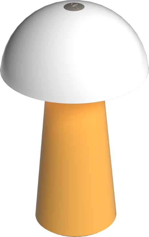 Kreafunk Bello Bærbar Lampe, varm gul