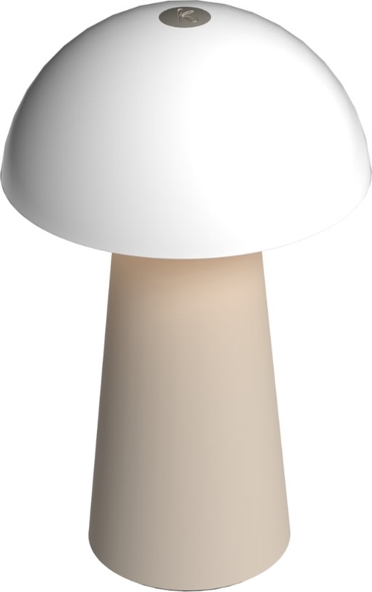 Kreafunk Bello Bærbar Lampe, ivory sand