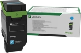 Lexmark Lasertoner, Cyan - 11,7K