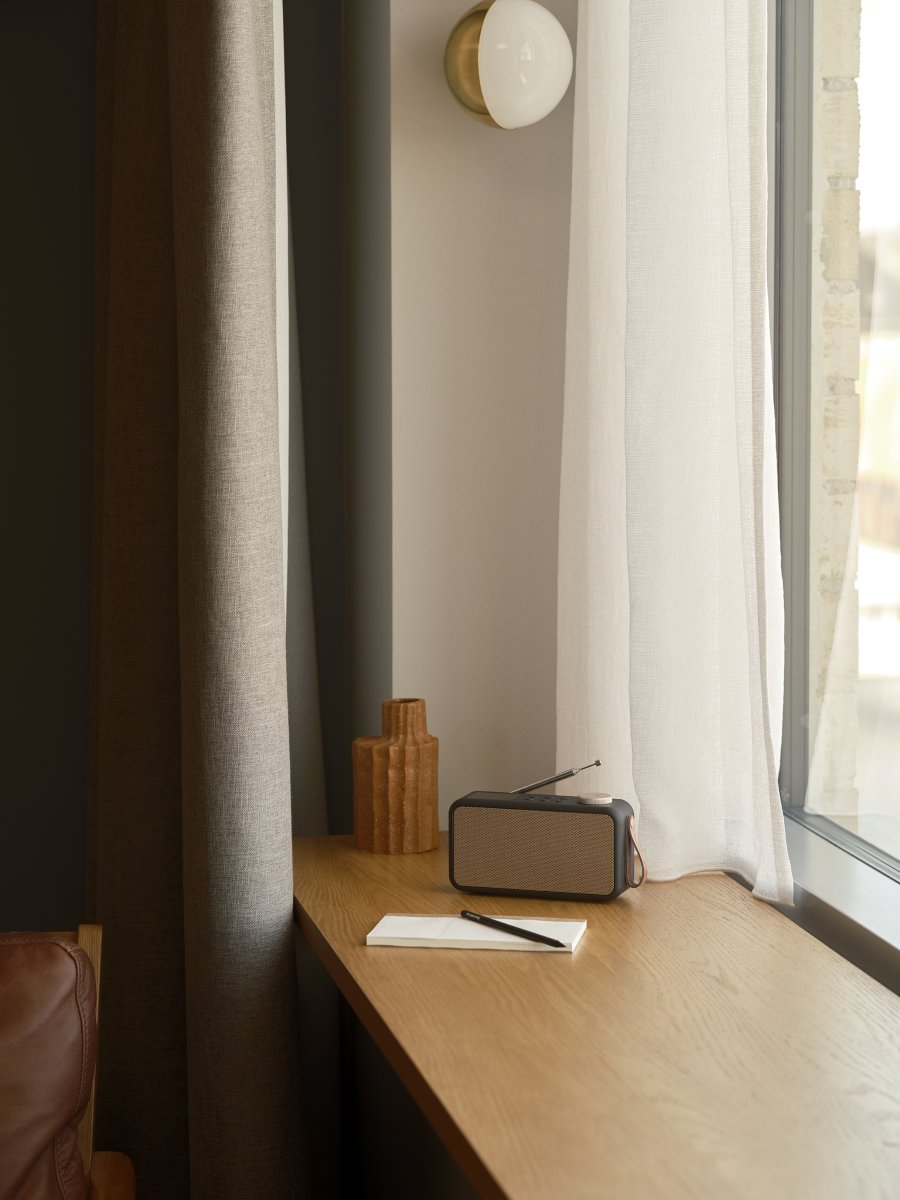 Kreafunk aTUNE 2 DAB+ & FM m/Bluetooth, sort