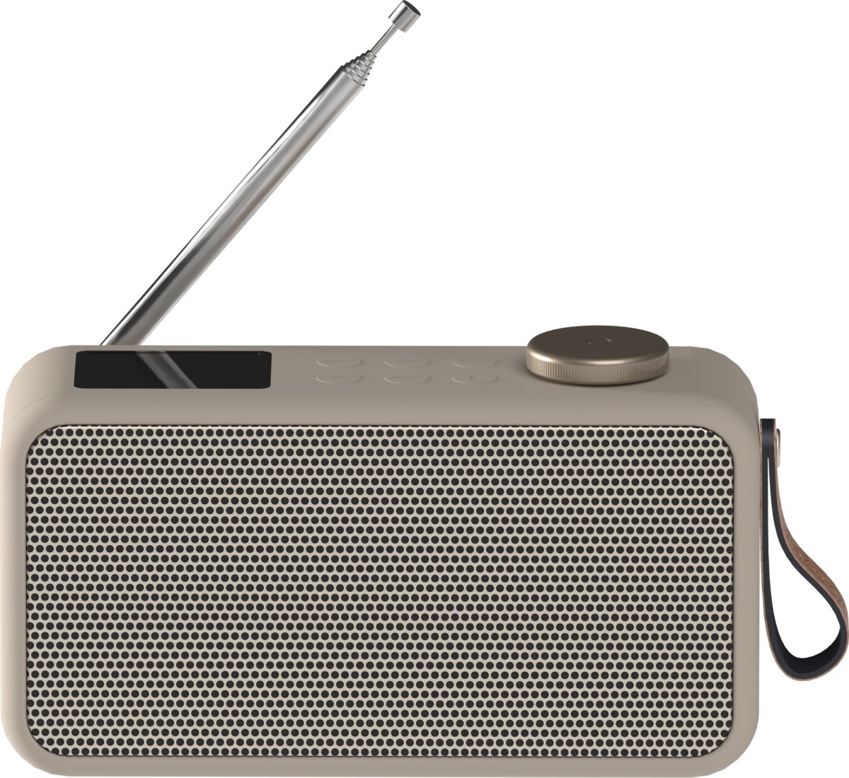 Kreafunk aTUNE 2 DAB+ & FM m/Bluetooth, ivory sand