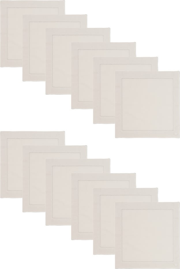 Georg Jensen Damask Picot Servietter 45x45, 12 stk