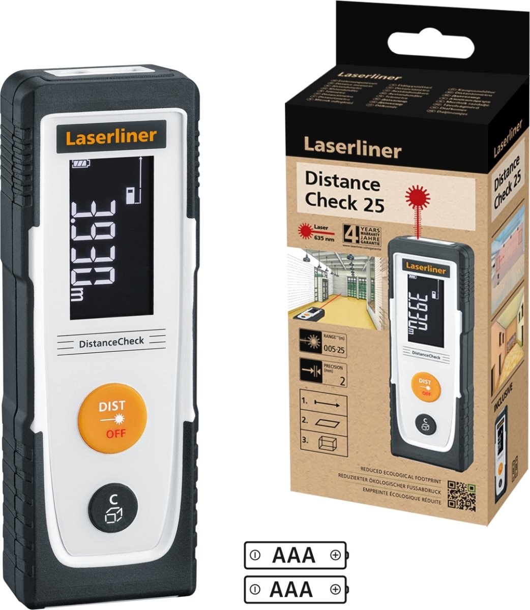 Laserliner DistanceCheck 25 afstandsmåler