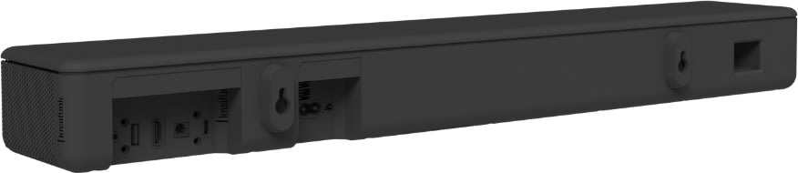 Kreafunk Cinema Soundbar, sort