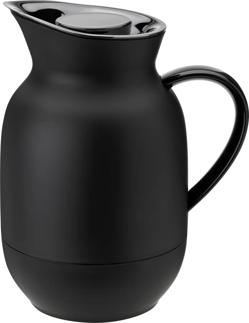 Stelton Amphora Høj Termokande, soft black