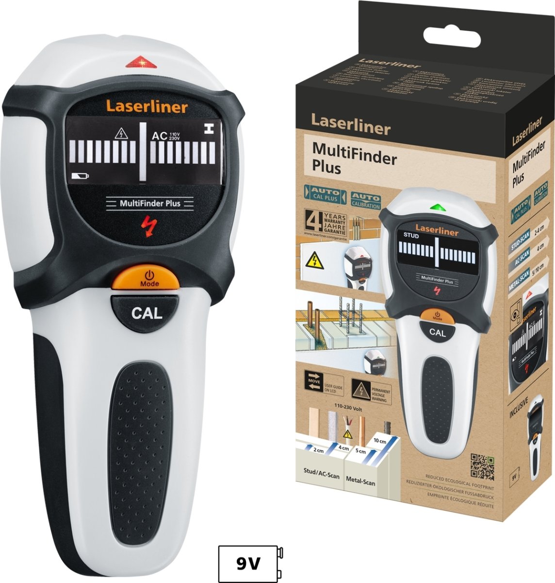 Laserliner MultiFinder Plus lokaliserings scanner