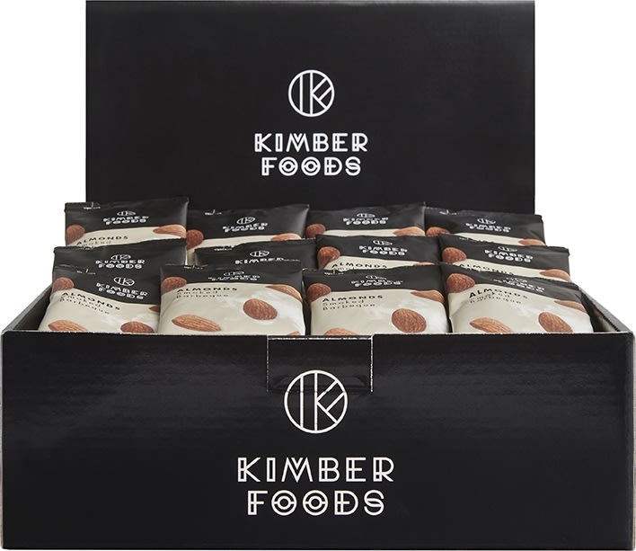 Kimber Foods Almond Smoked BBQ, 48 poser á 18 g