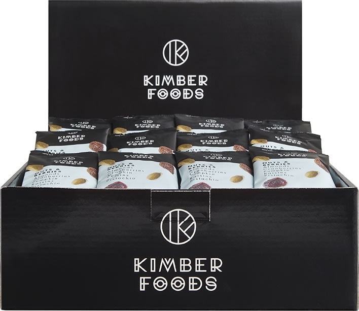 Kimber Foods Nuts & Berries, 48 poser á 20 g