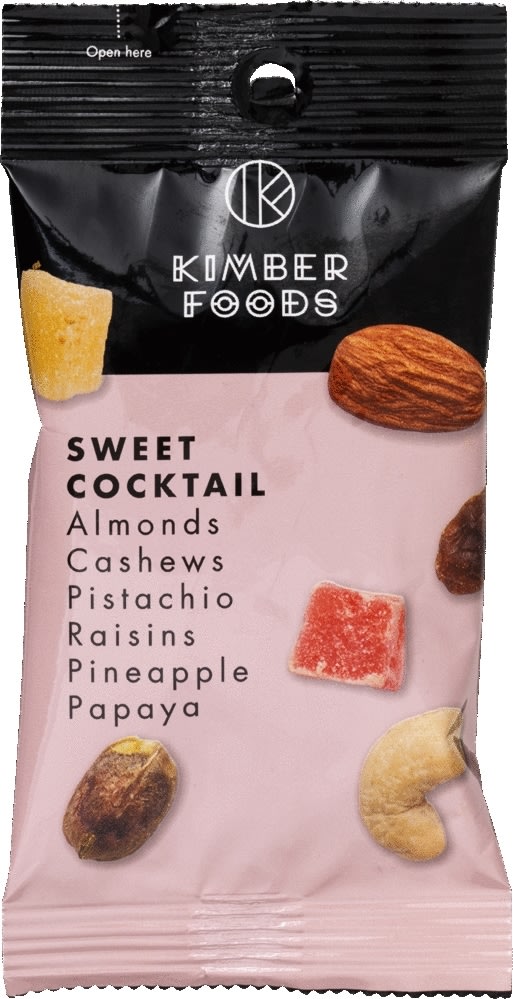 Kimber Foods Sweet Cocktail, 48 poser á 20 g
