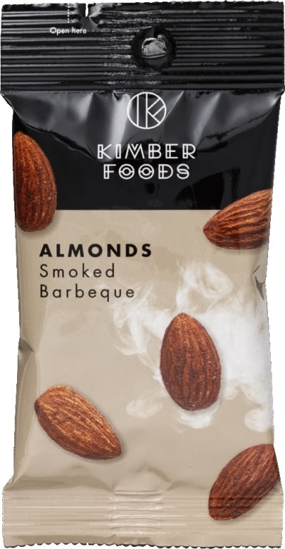 Kimber Foods Almond Smoked BBQ, 48 poser á 18 g