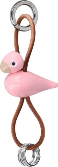 Kay Bojesen Nøglering Fugl, rosa