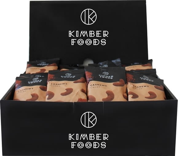 Kimber Foods Cashews Cacao, 48 poser á 18 g