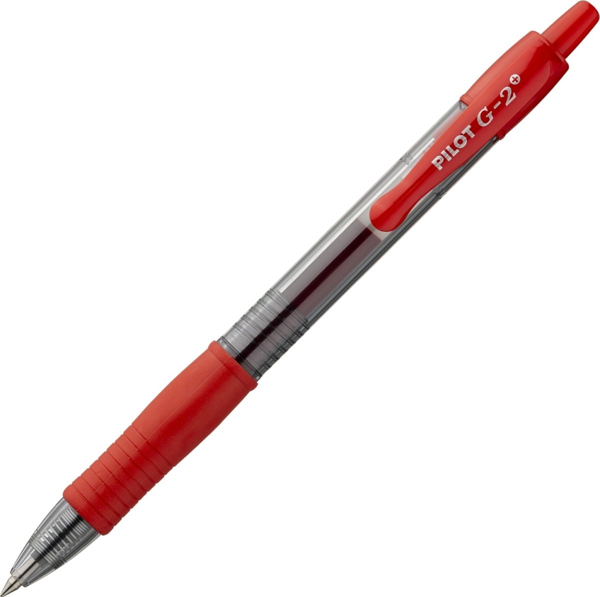 Pilot G-2 Plus Rollerpen | F | Rød