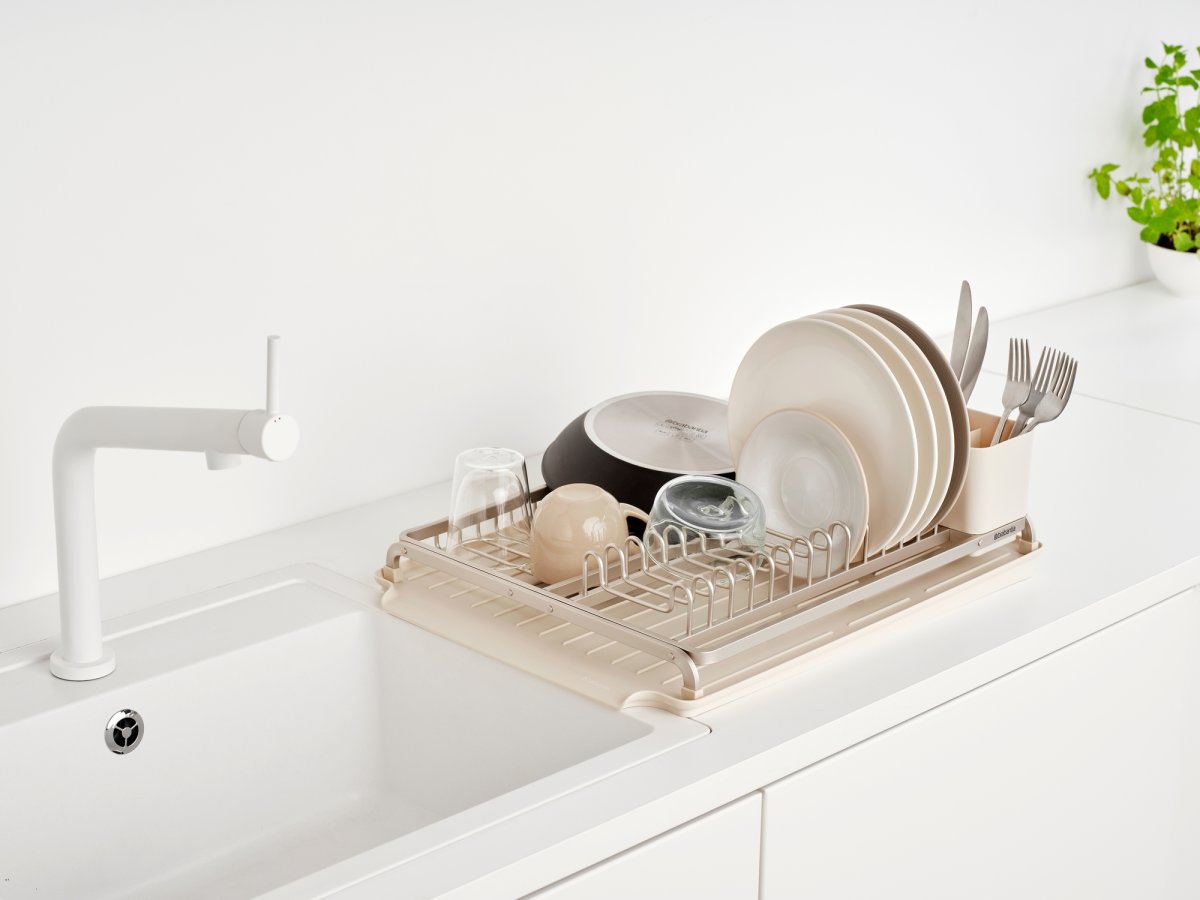 Brabantia Opvaskestativ, Soft Beige