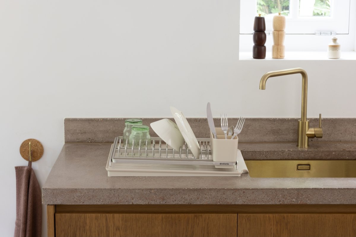 Brabantia Opvaskestativ, Soft Beige