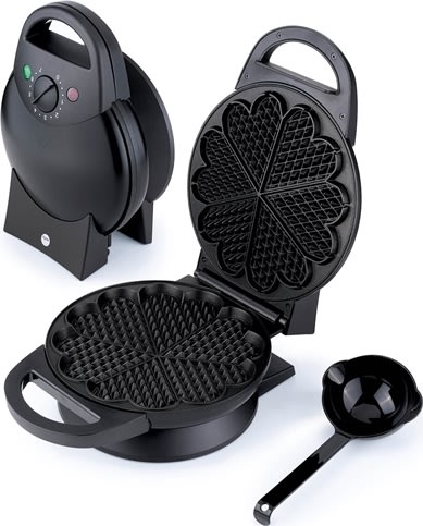 Wilfa WM-623B Vaffeljern, sort