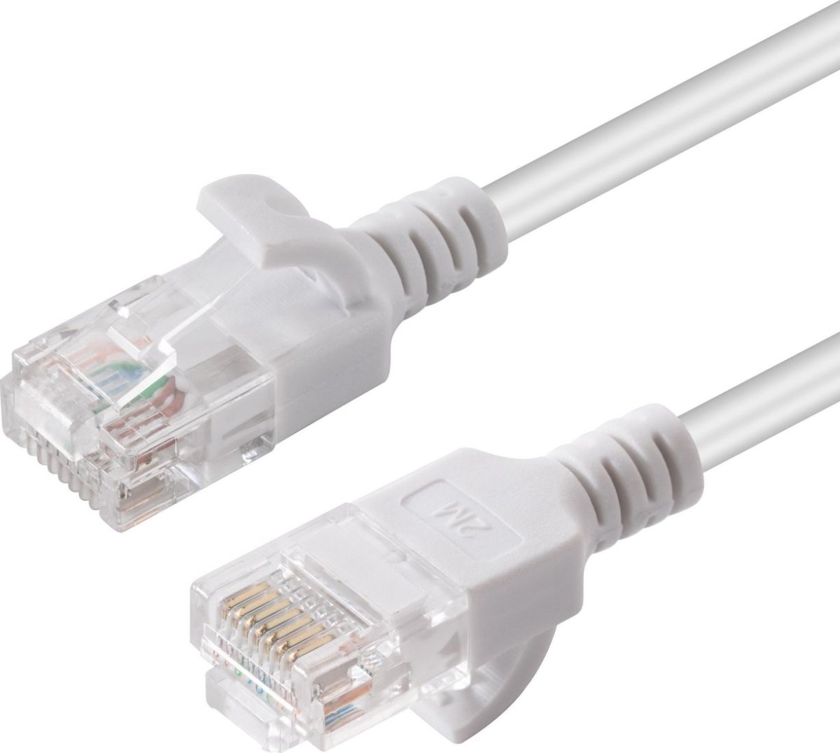MicroConnect CAT6a U/UTP SLIM Netværkskabel, 1m