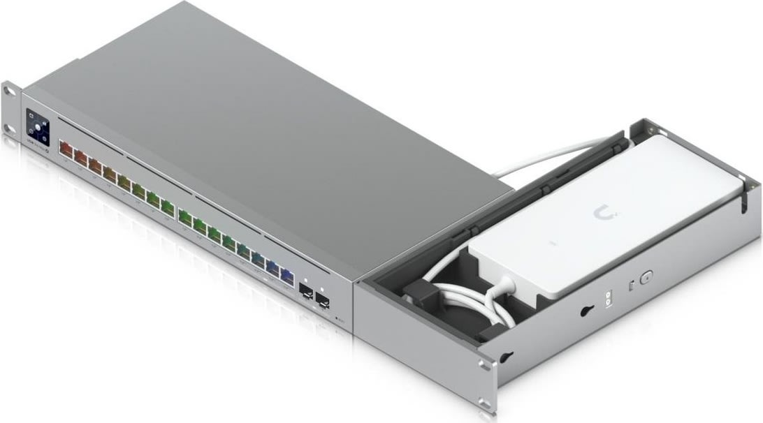 Ubiquiti Pro Max 16 Rack 1U vægbeslag