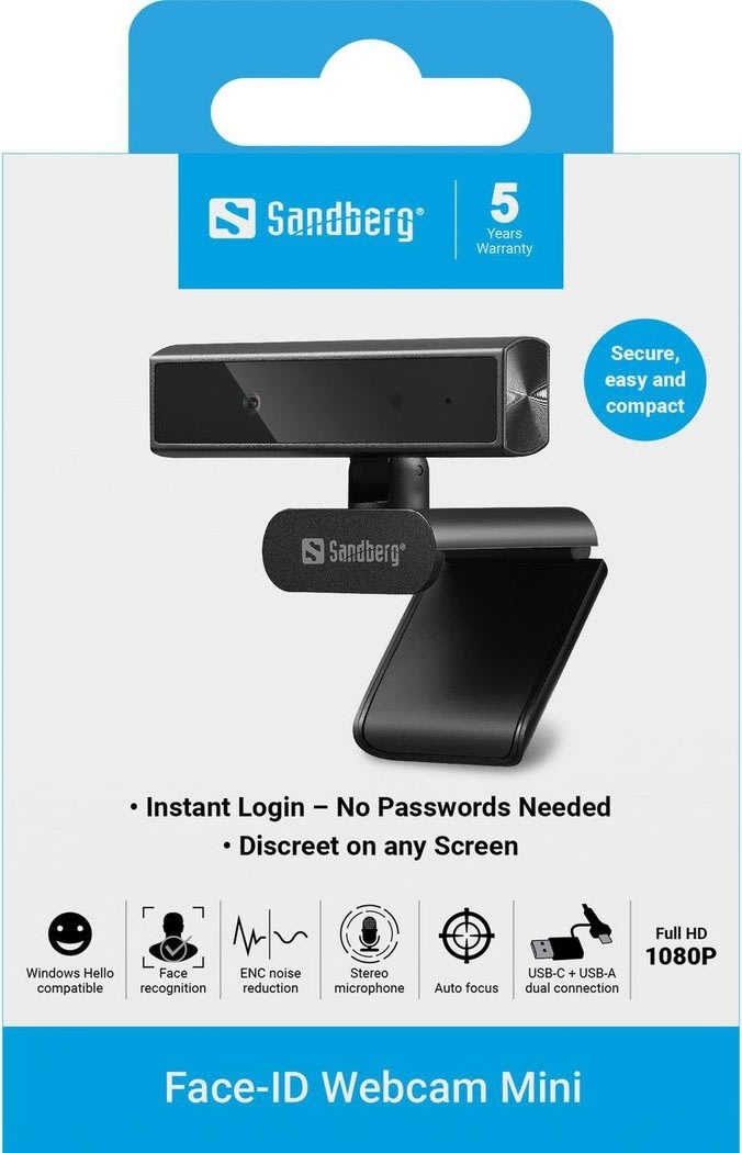 Sandberg Mini Face-ID Webcam