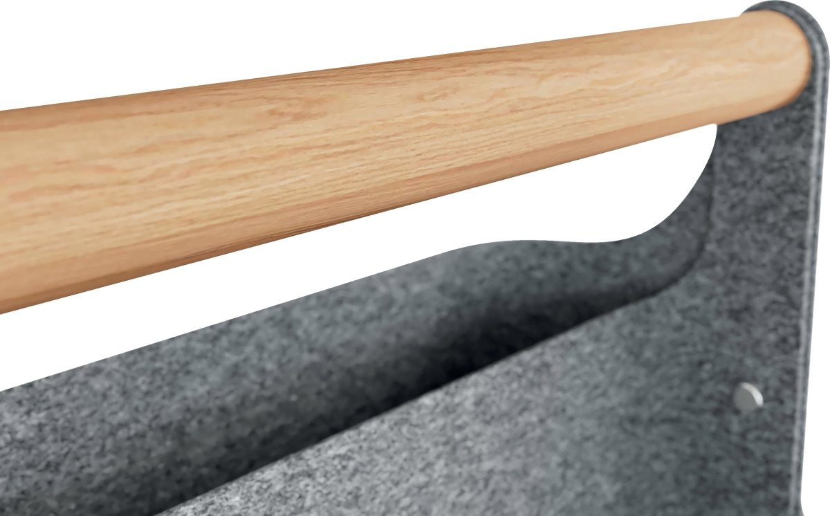 Leitz skrivebordsorganisator | Bærbar | Grå filt