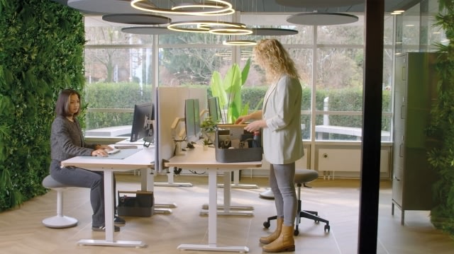 Leitz skrivebordsorganisering | Hæng. | Grå filt