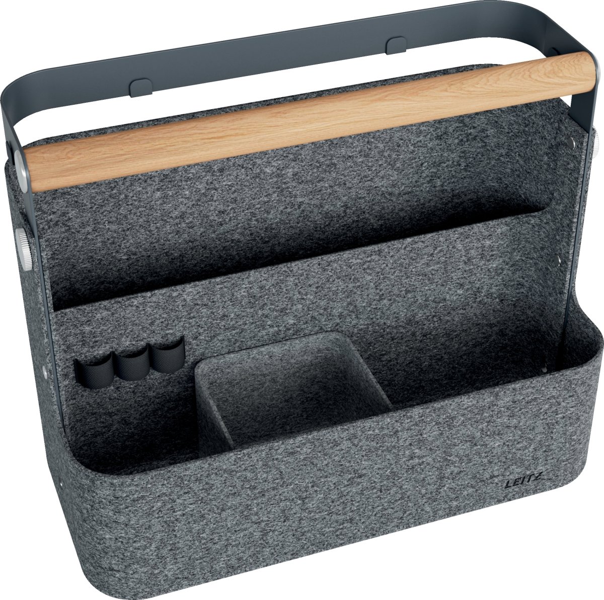 Leitz skrivebordsorganisering | Hæng. | Grå filt