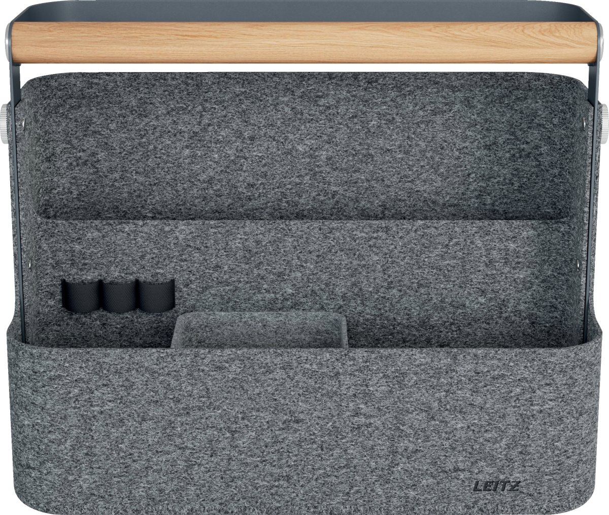 Leitz skrivebordsorganisering | Hæng. | Grå filt