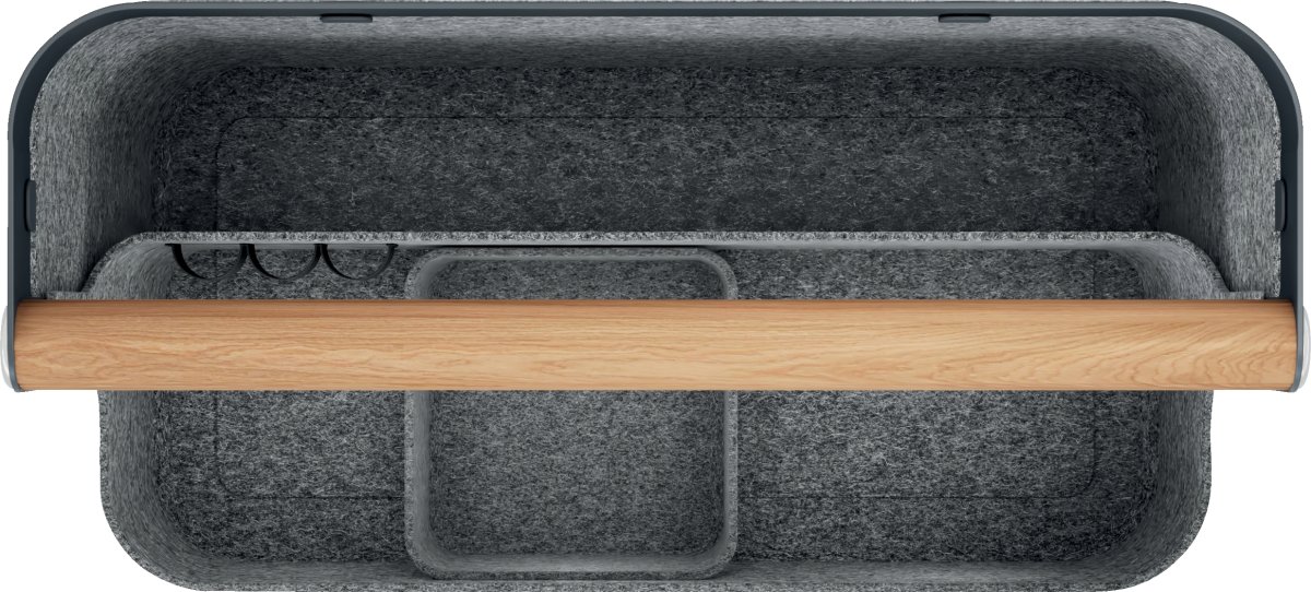 Leitz skrivebordsorganisering | Hæng. | Grå filt