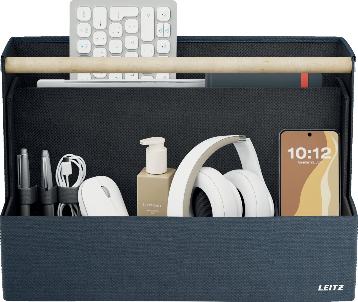 Leitz skrivebordsorganisator | Bærbar | Grå