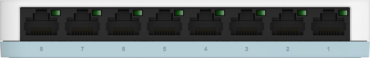 D-LINK Desktop Switch, 8-port, 10/100/1000 Gigabit